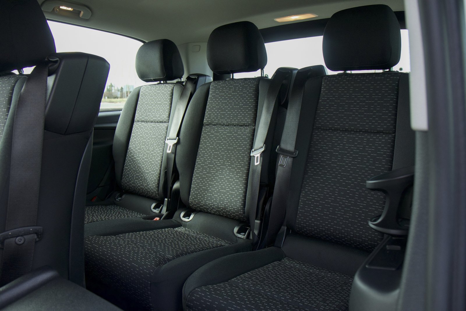 Mercedes-Benz eVito Tourer back seats