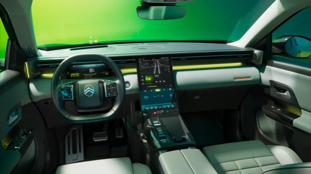 Citroen e-C5 cabin